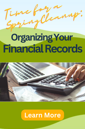 Organizing Your Financial Records